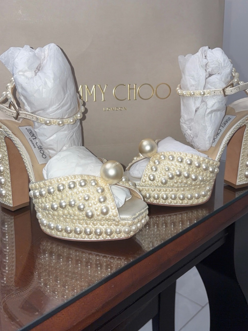 Jimmy Choo Sacaria Platform